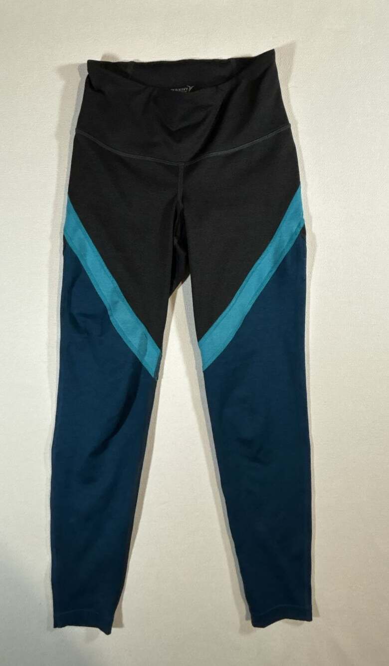 Old Navy Active Go-Dry Colorblock Leggings Size S